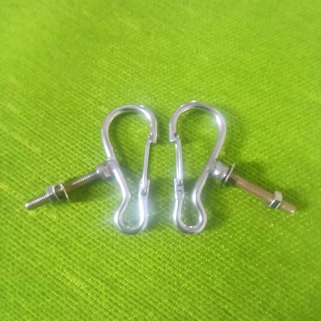 MÓC TREO ĐỒ XE MÁY INOX CÓ KHOÁ