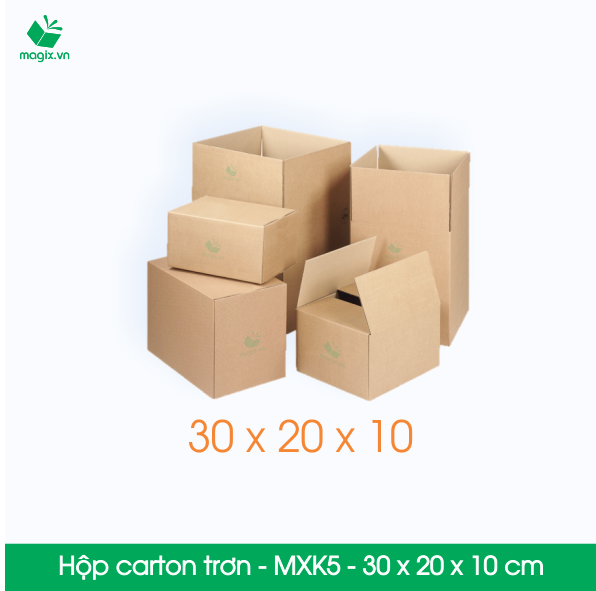 MXK5 - 30x20x10 cm - 20 Thùng hộp carton