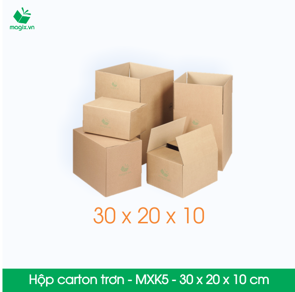 MXK5 - 30x20x10 cm - 100 Thùng hộp carton
