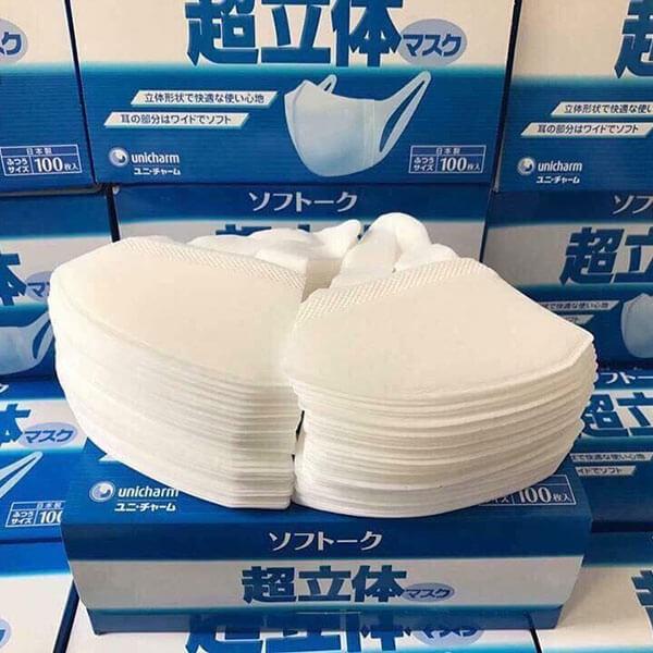 HỘP 50 CÁI KHẨU TRANG 3D MASK