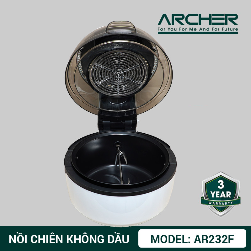 Nồi Chiên Không Dầu Archer AR232F - Hàng Chính Hãng