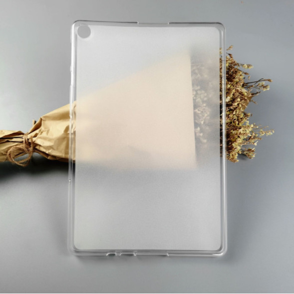 Ốp lưng cho Huawei MatePad T10s - Silicon dẻo nhám chống bám vân tay