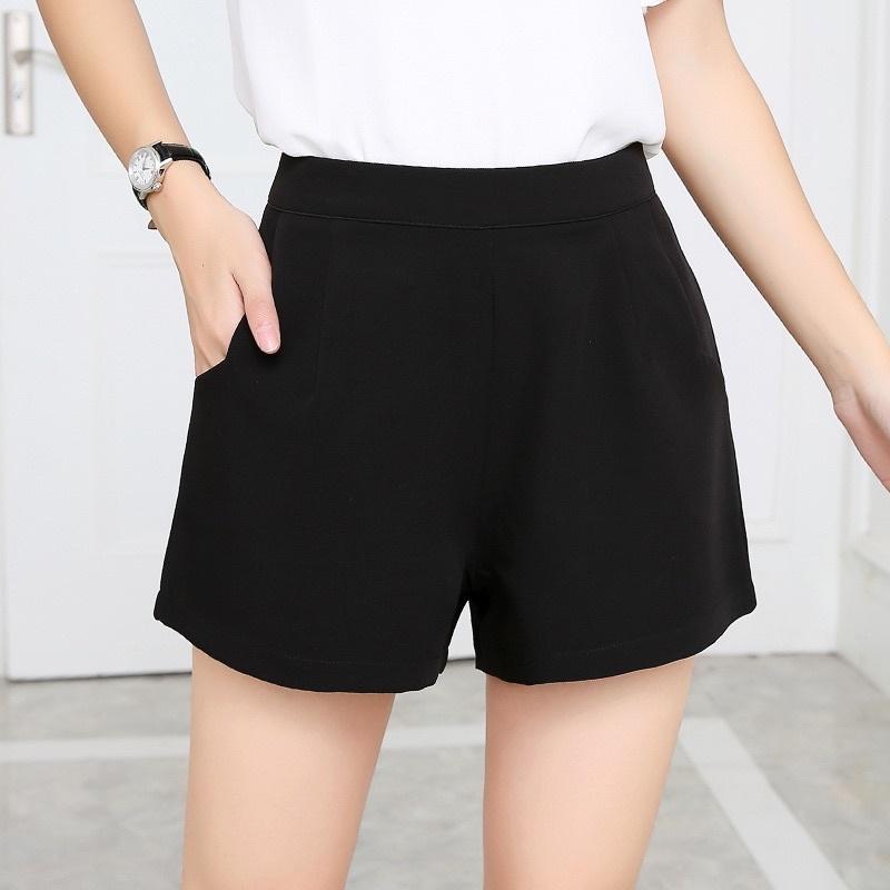 Quần Short Nữ MOLA Lưng Cao Chất Tuyết Mưa Cao Cấp Dáng Vintage Siêu Dễ Thương