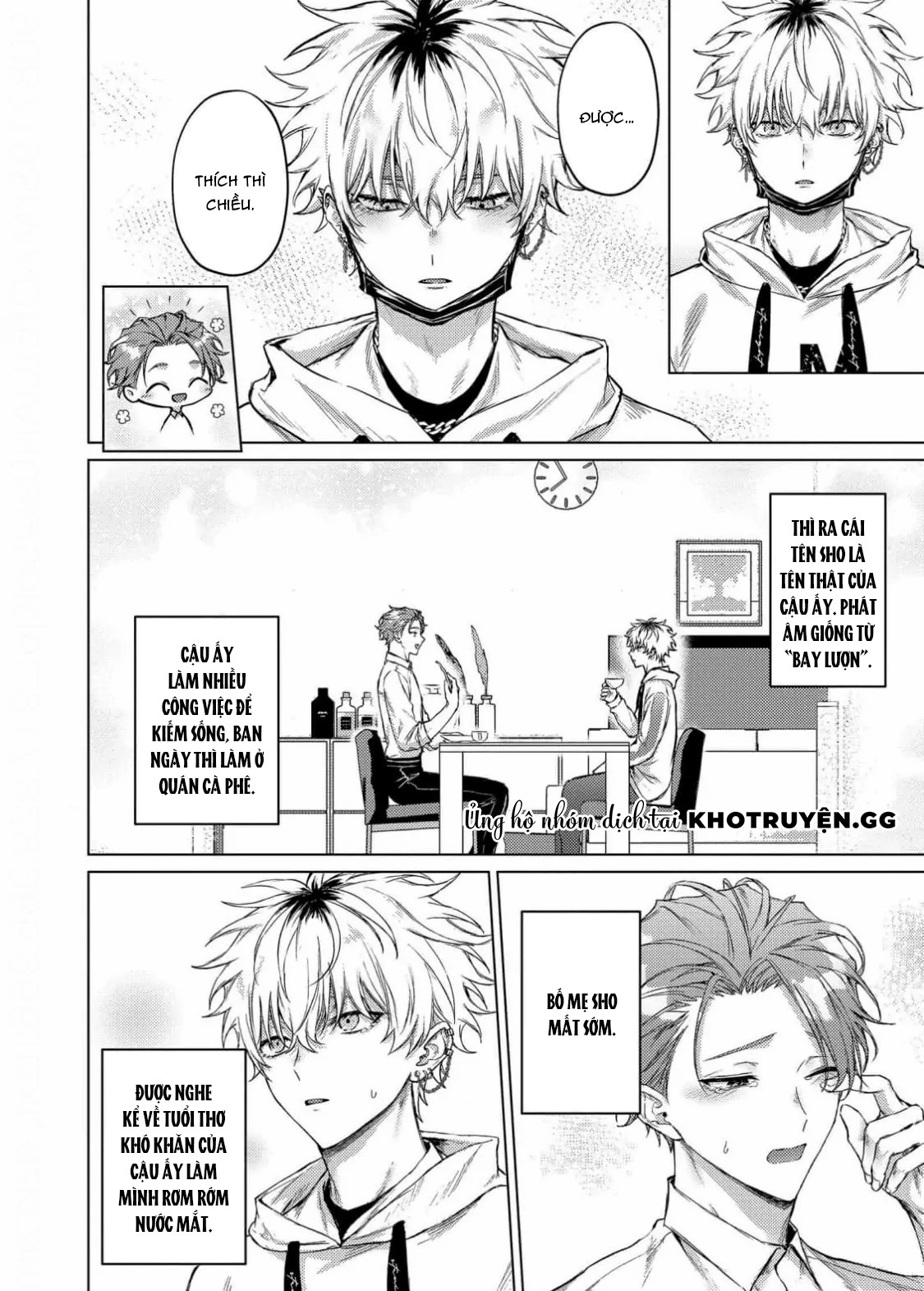 chú mèo ngọt ngào đến nhà tôi mỗi lúc chạng vạng chapter 1 18