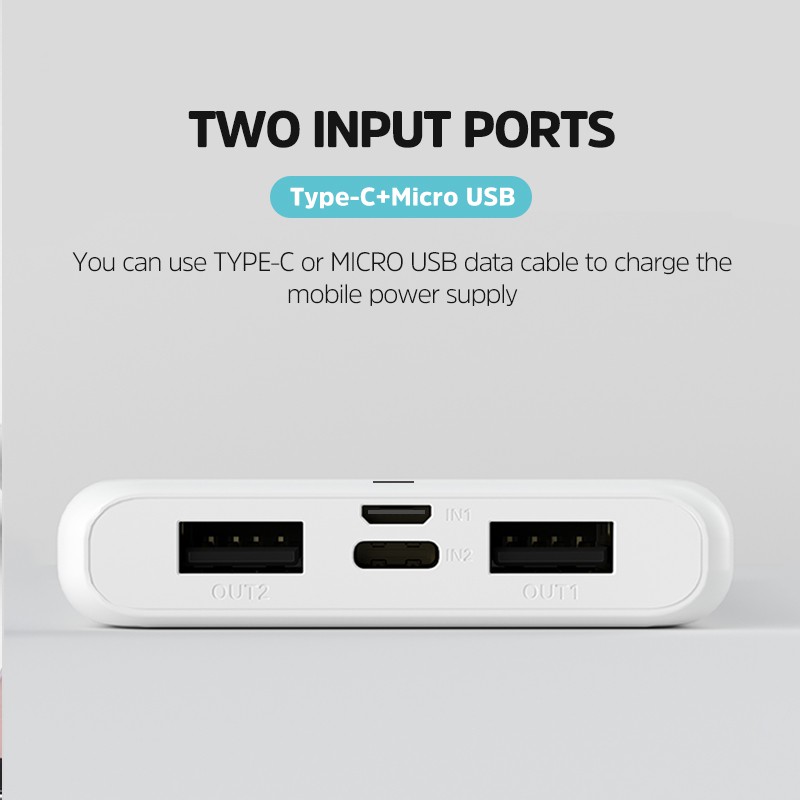 Pin sạc dự phòng Kivee 10000mAh PT62 chất lượng cao Bảo hành 12 tháng