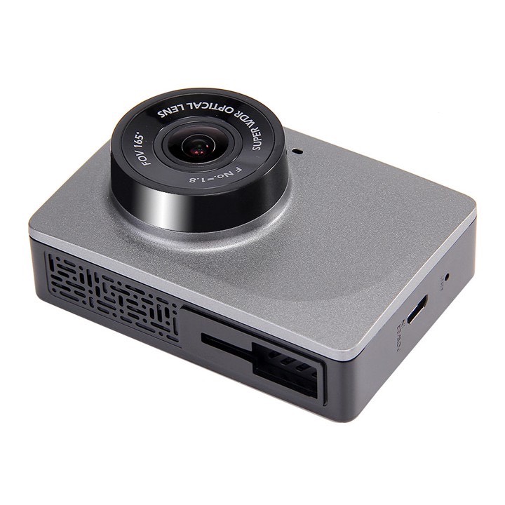 Camera hành trình xe ô tô Xiaomi Yi 2K 1296p - YI Smart Dash Camera - Phiên bản Up tiếng Anh -Hàng Chính Hãng