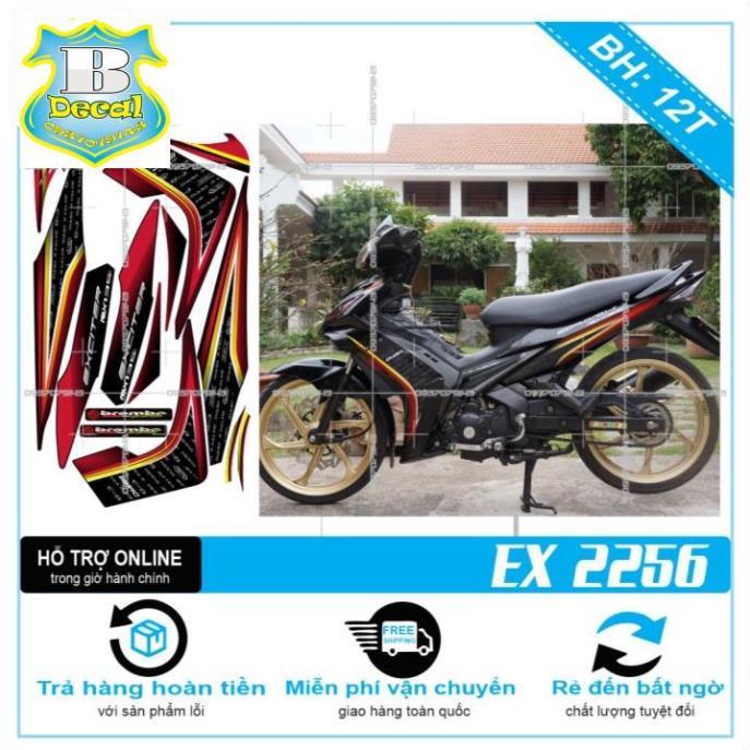 Tem rời dành cho EX 2010 THÁI ĐỎ ĐEN