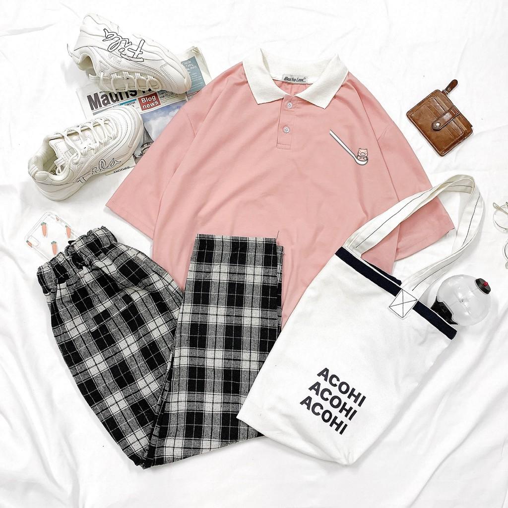 Áo Polo Unisex MUỖNG HEO CUTE