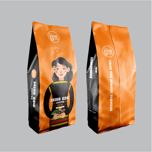 Cà phê Rang mộc nguyên chất MISS EDE Phin Nhẹ - Honey Robusta 250g