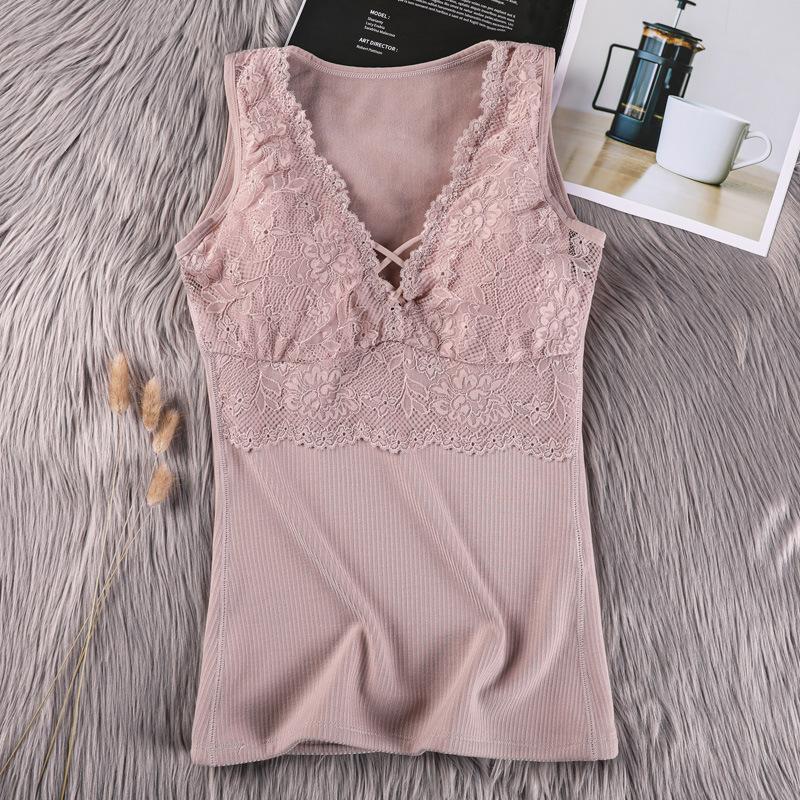 Quần Lót Sinh Nhiệt Plus Kích Thước 6XL Áo Giữ Nhiệt Lót Phụ Nữ Mùa Đông Quần Áo Ấm Đầu Bên Trong Mặc Nhiệt Áo Sơ Mi Quần Lót Không Đường May Dùng Thân Thiết