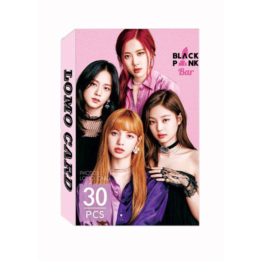 Bộ ảnh thẻ Blackpink lomo card mới nhất