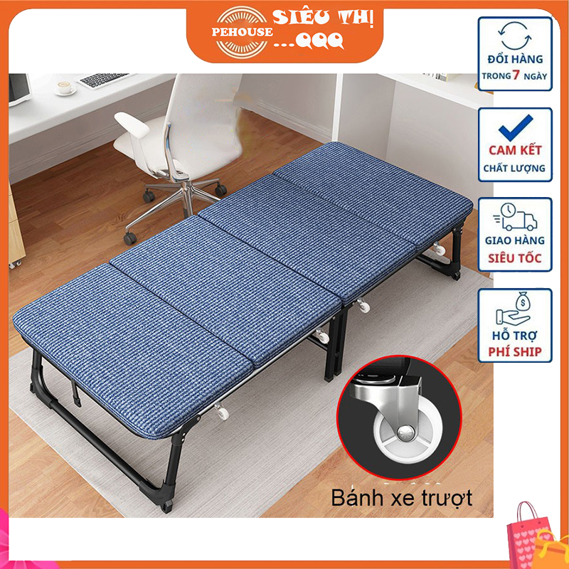 G giường ngủ trưa văn phòng loại to chắc chắn kích thước 85x63 cm - Hàng chính hãng