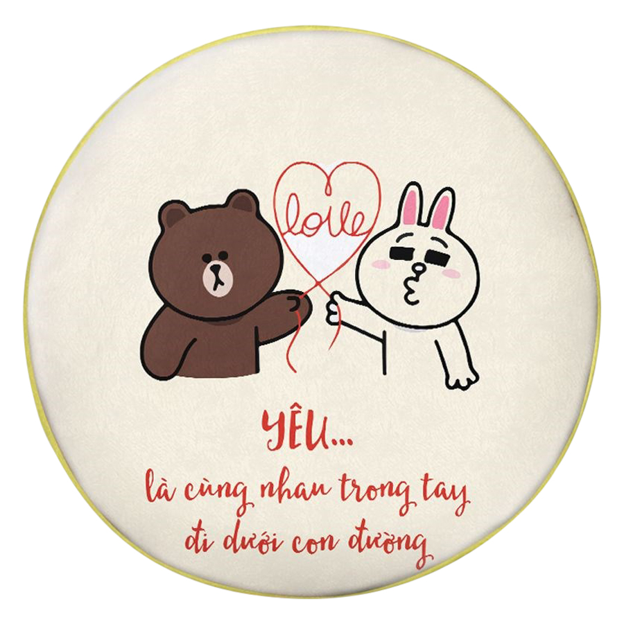 Gối tròn Yêu - GOFU447