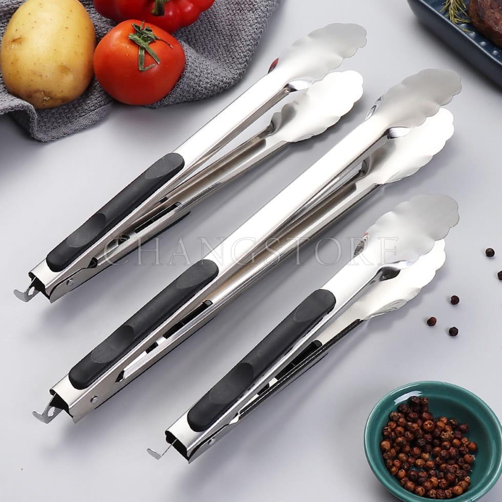 Kẹp Gắp Thức Ăn Bằng Thép Không Gỉ Tiện Dụng