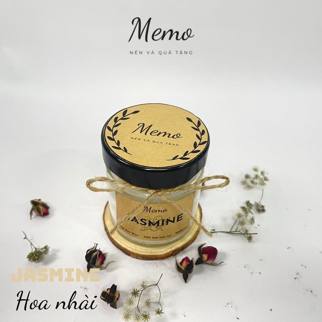Nến thơm thư giãn không khói cao cấp ,Candle cup handmade tinh dầu cao cấp thiên nhiên trang trí vintage ly 100G Đen