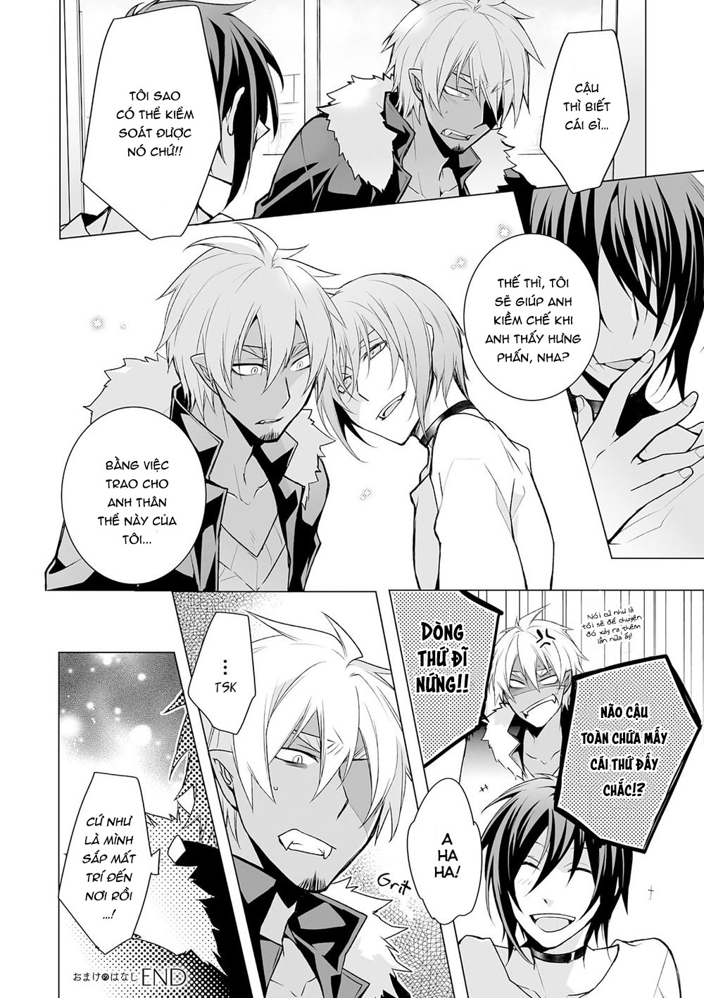 anh chàng người sói và tiểu thuyết gia lập dị chapter 1.2 14