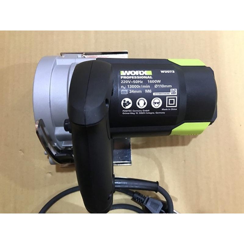 Máy Cắt Gạch WORX GREEN WU073 Chất Lượng Cao Với Đường Cắt Góc Cạnh Sắc Nét Tỉ Mỉ 1600W 110mm