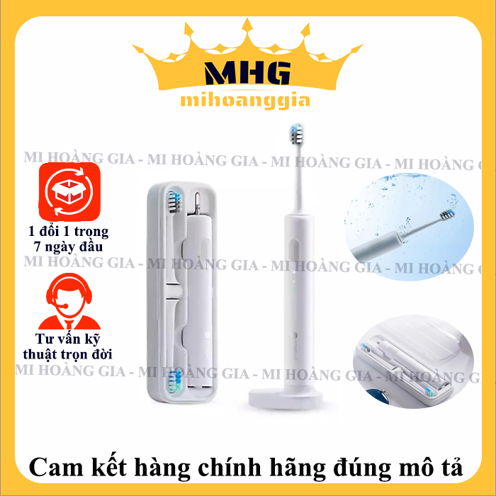 Bàn chải điện Xiaomi Shell DR-BEI Sonic BET-C01- Hàng Nhập Khẩu