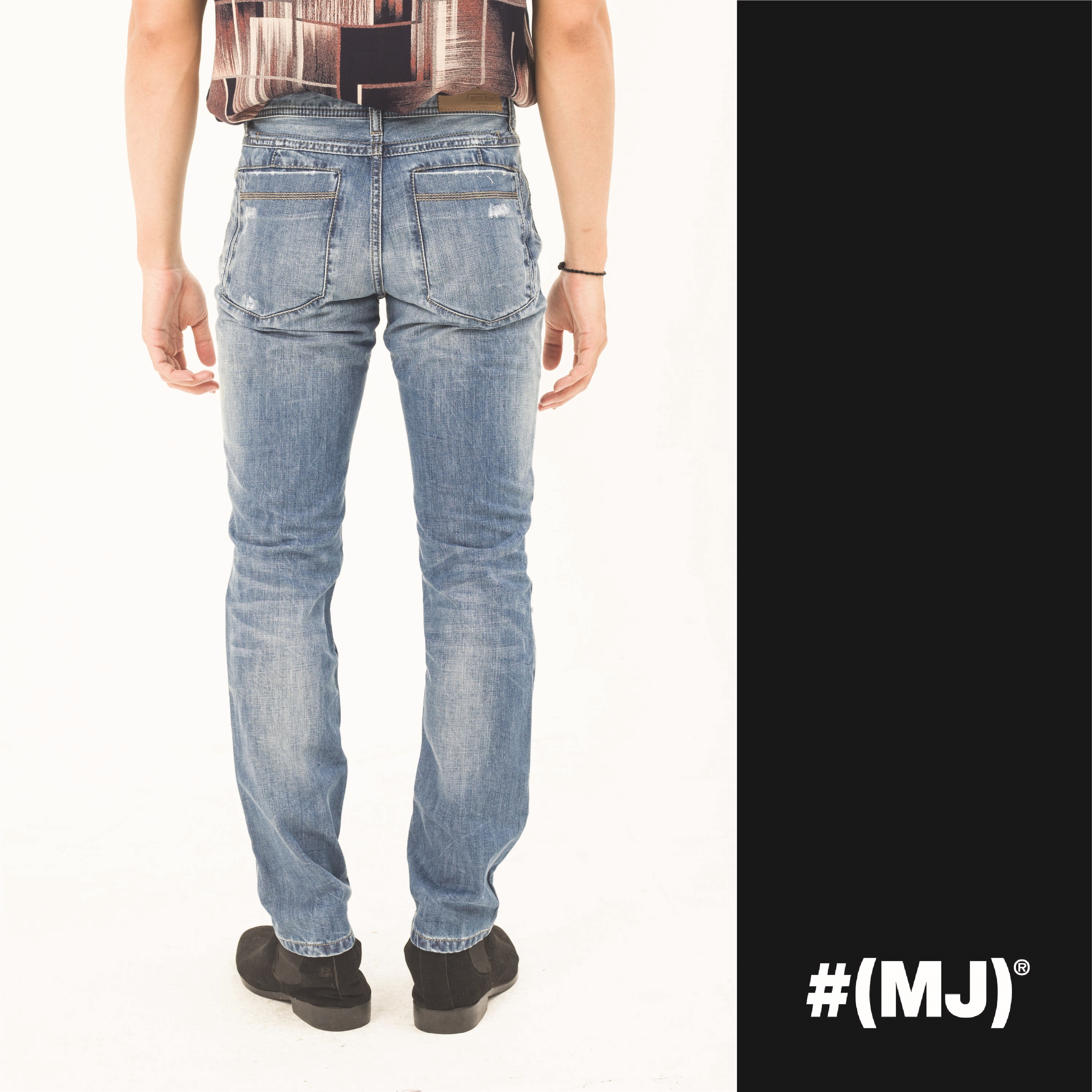 Quần jeans nam thời trang ống đứng MESSI SJM-692
