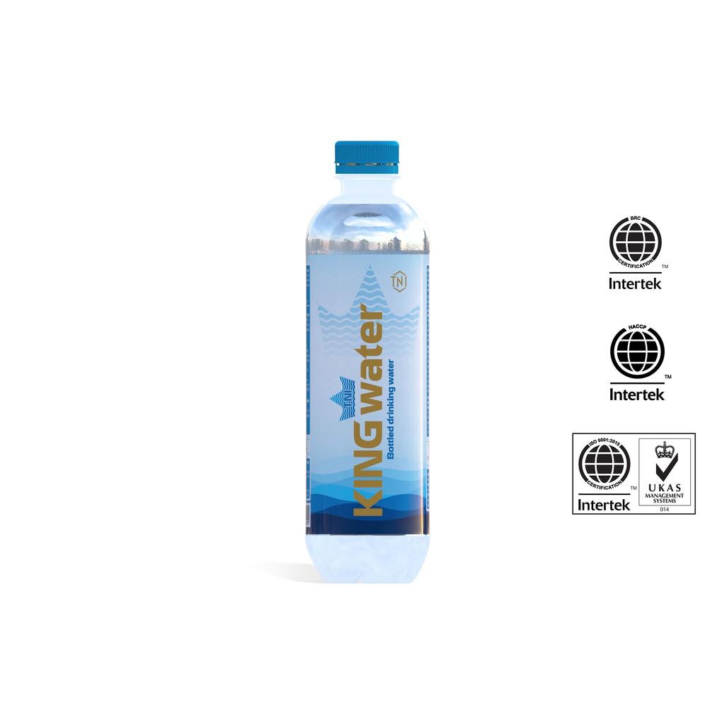 Nước Suối đóng chai KING WATER - Thùng 24 chai x 500ml