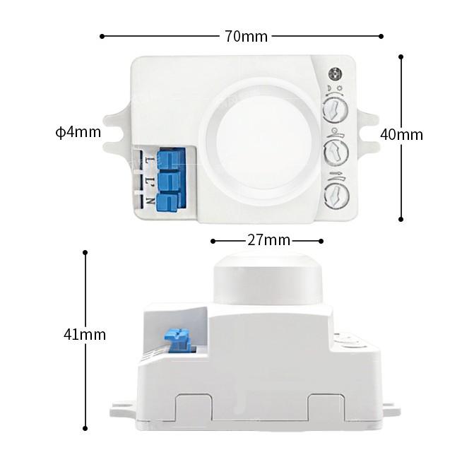 Công Tắc Cảm Biến Chuyển Động Radar Bật Tắt Đèn Tự Động LQ-K06