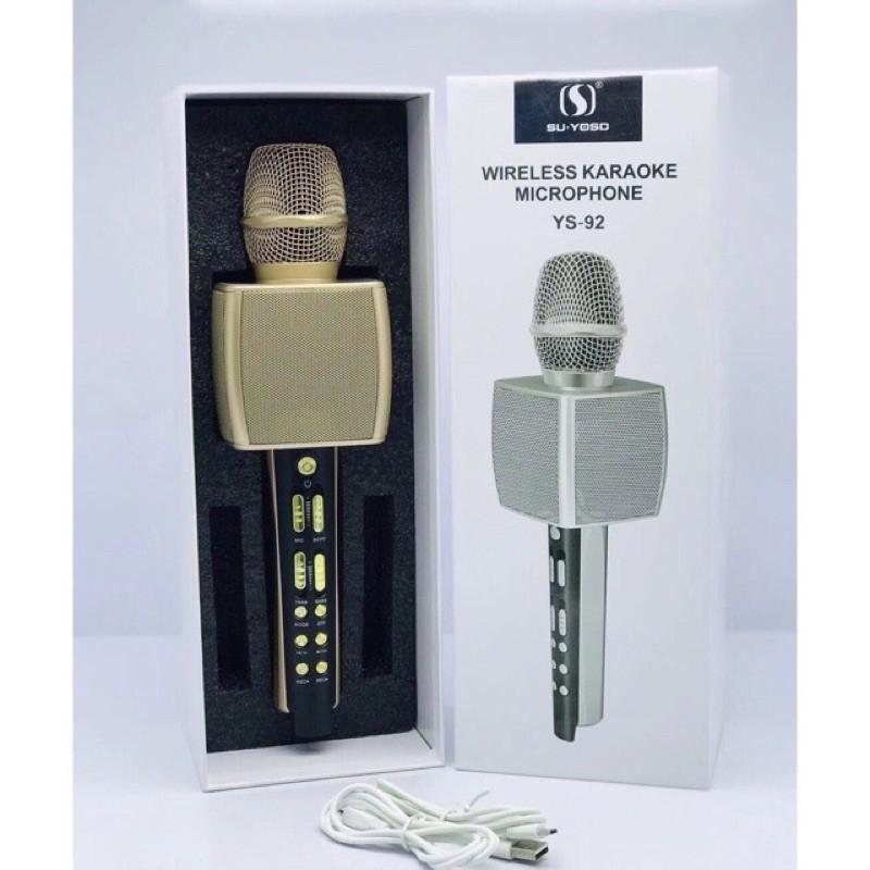 Micro karaoke Bluetooth sd 92 4loa to livetream  được