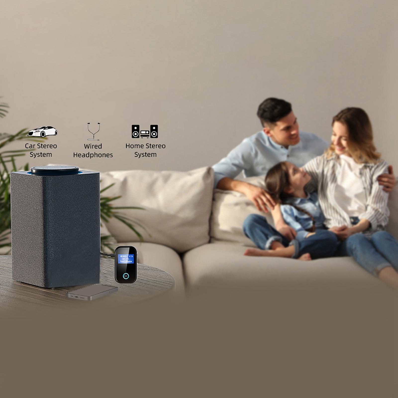 Portable Car Bluetooth Transmitter &amp; Receiver TV PC Phone Speakers Car Kit