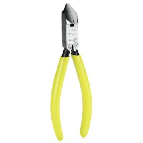 Kìm cắt chéo có lỗ tuốt dây có lò xo 125mm NP-125S Tsunoda