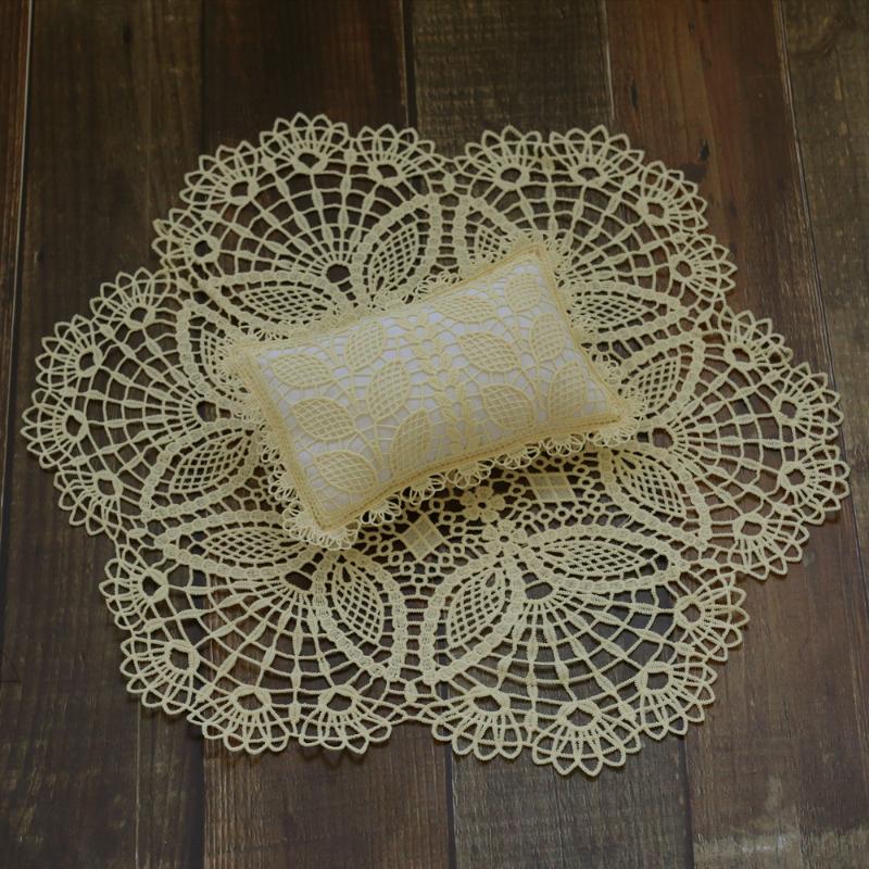 Sơ Sinh Đạo Cụ Chụp Ảnh Rỗng Ren Chăn Bé Gái Bé Trai Đạo Cụ Chụp Ảnh Gối Chụp Ảnh Phòng Thu Phụ Kiện
