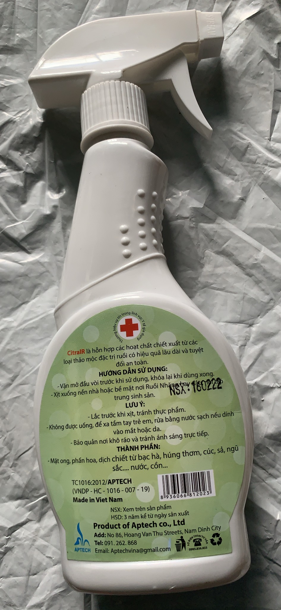 Sản phẩm diệt ruồi từ thảo mộc CitralR chai xịt 350ml