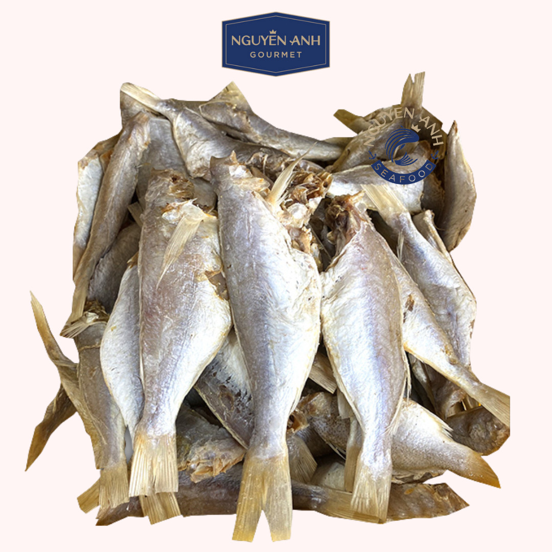 Khô Cá Đù Nguyên Anh đặc sản Phú Quốc hải sản tươi sống như tôm tươi, mực tươi loại 500gr- Hải Sản Nguyên Anh.