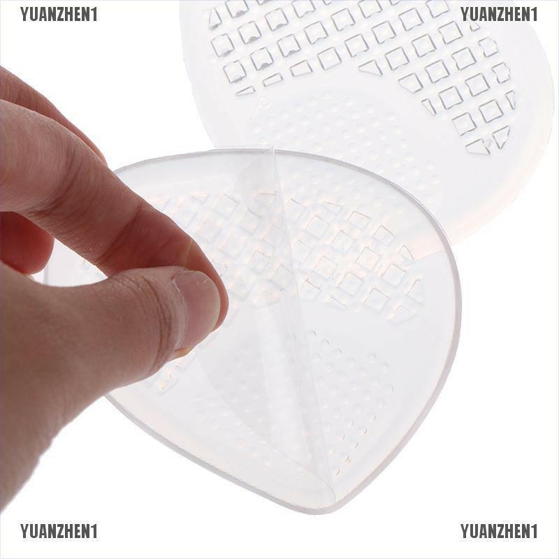 2 Miếng Lót Mũi Giày Nữ silicon | Kích Size Giầy, Massage Chống Đau Chân