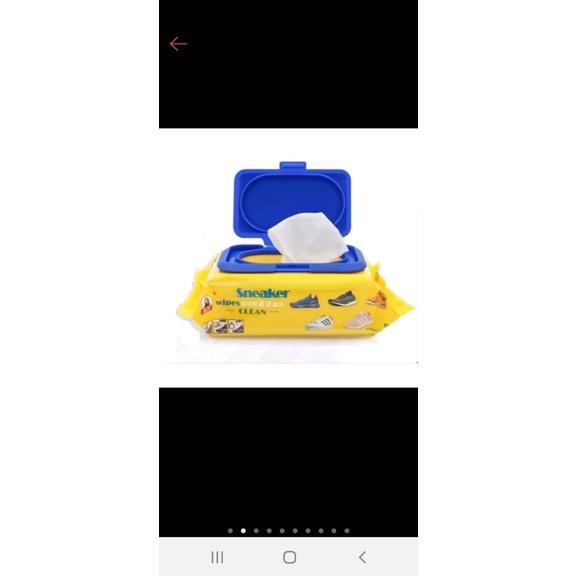 Giấy ướt lau giày thần thánh hộp 30 tờ siêu sạch tiện ích