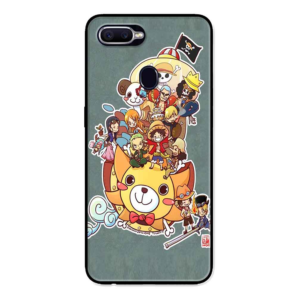 Ốp Lưng in cho Realme 2 Pro Mẫu Hải Tặc Mũ Rơm - Hàng Chính Hãng