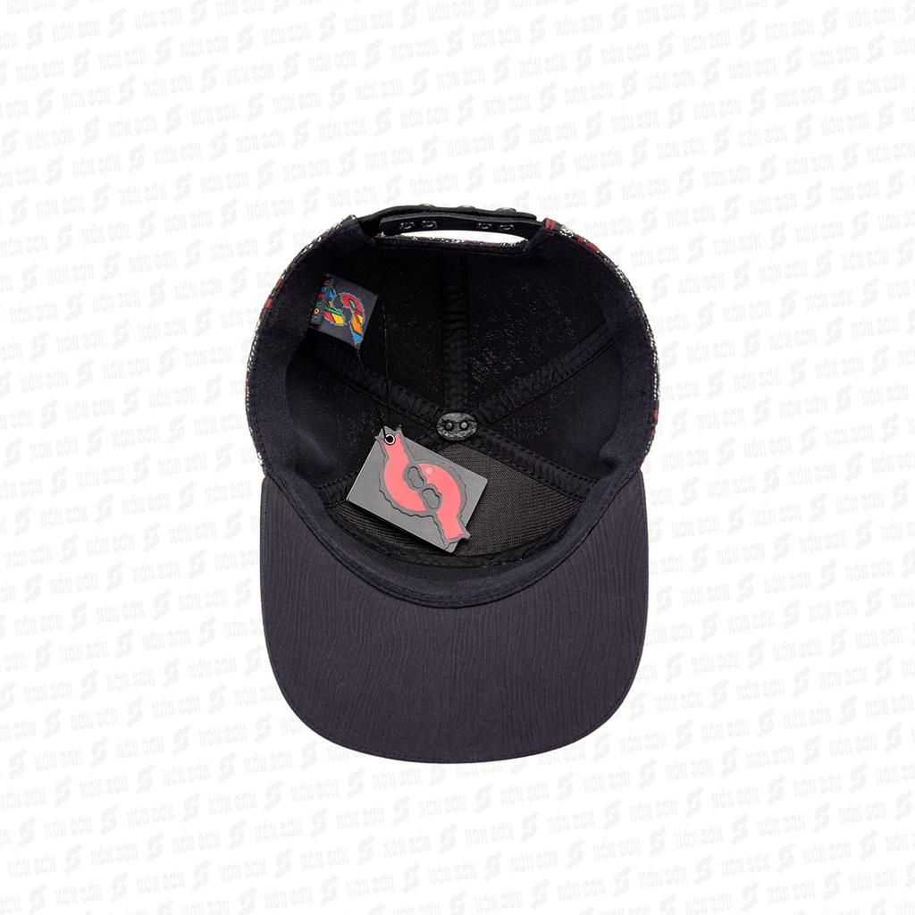 Mũ snapback hiphop nam nữ NÓN SƠN chính hãng MC254-ĐO2HV