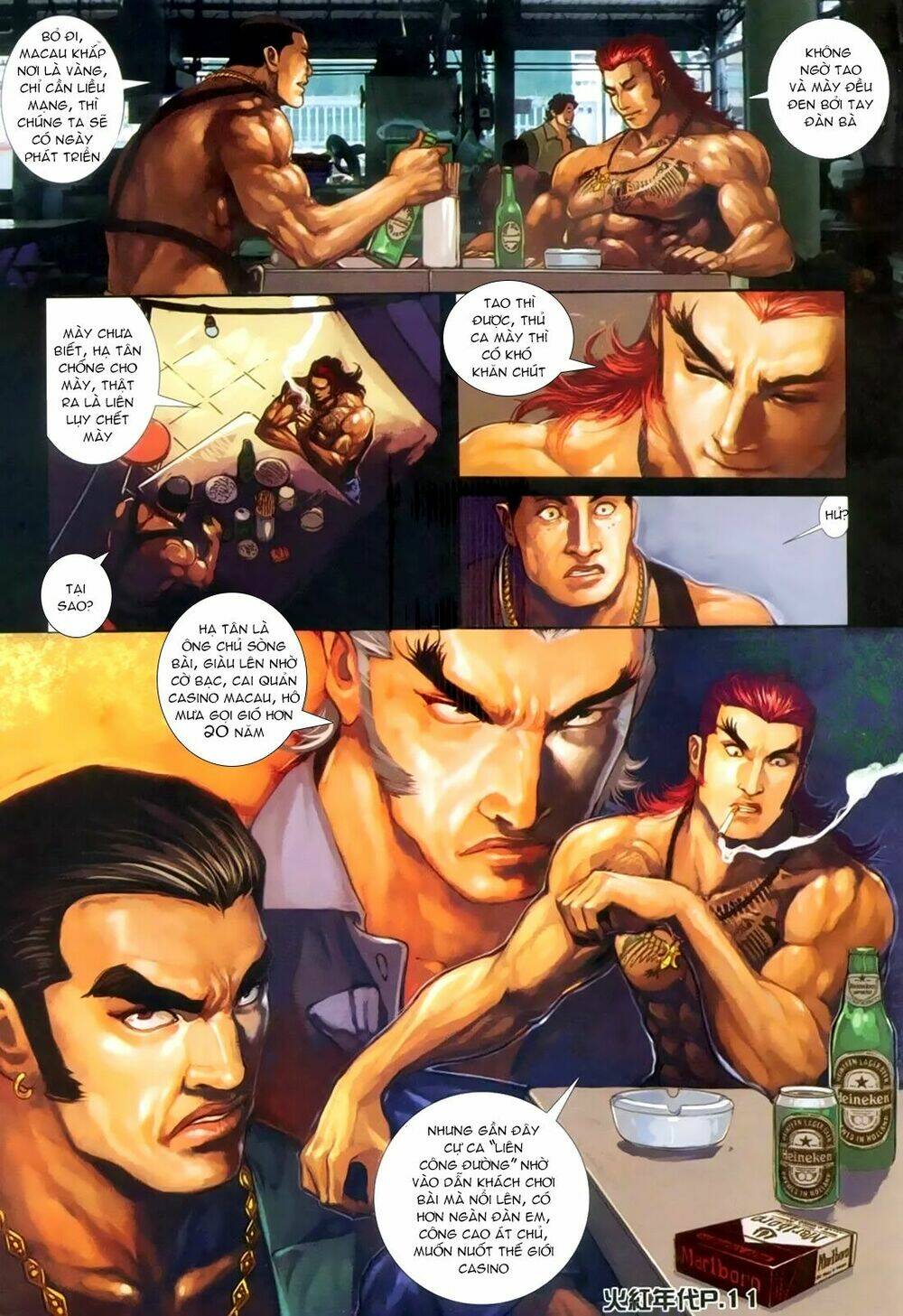 hỏa hồng niên đại hắc cốt đường chapter 154 8