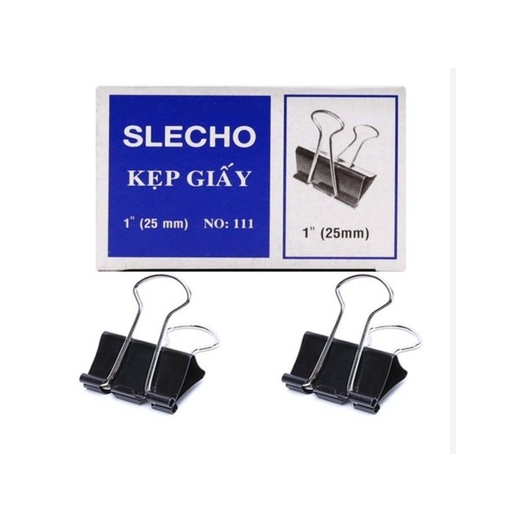 Kẹp tài liệu (kẹp bướm) Size 25mm