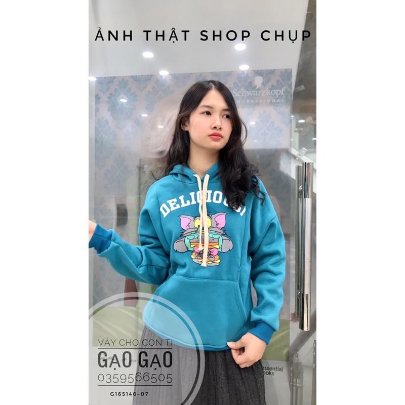 Áo nỉ cho con bú ẢNH THẬT SHOP CHỤP