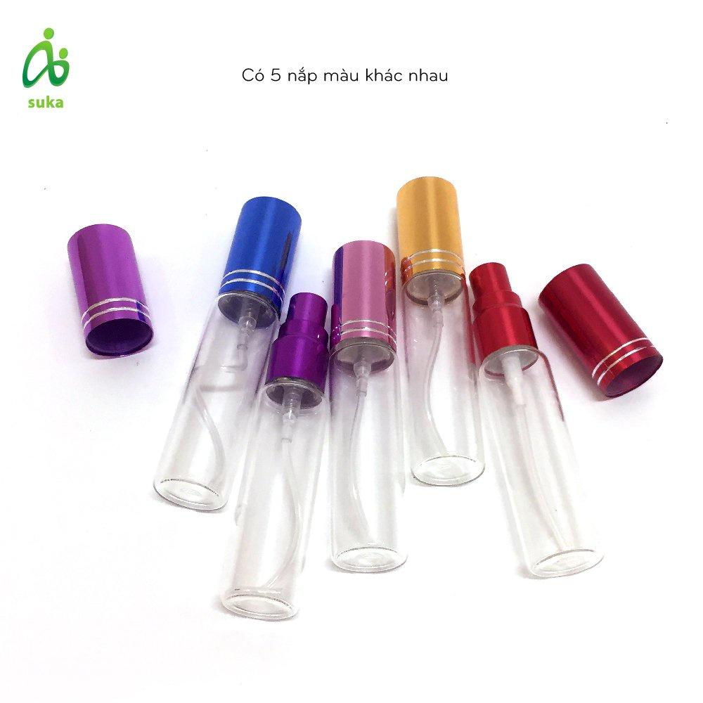 Dụng cụ chiết nước hoa-Bình chiết nước hoa thủy tinh 10ml dạng xịt SK