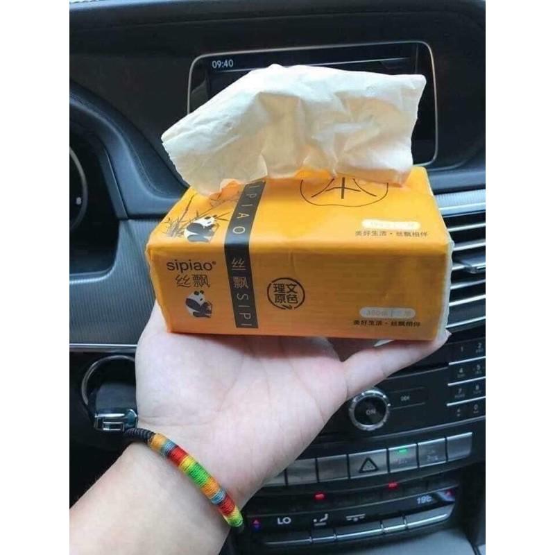 Thùng 30 gói giấy ăn gấu trúc hãng Sipiao 6021 VN 300 tờ/ gói hàng loại 1 siêu dai