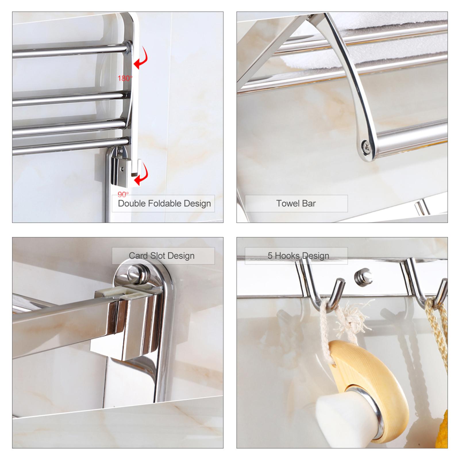 Giá treo khăn tắm Có thể gập lại