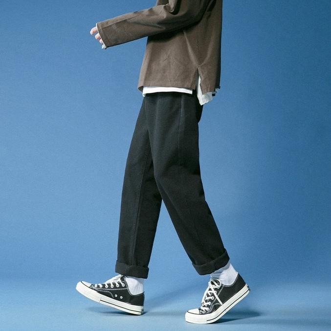 Quần jean nam đen quần baggy ống suông rộng style hàn quốc - PATADOSHOP Hottrend 2022
