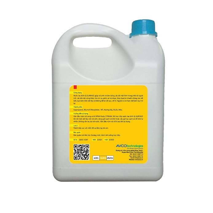 Nước lau kính Q-SURFACE - Can 4L