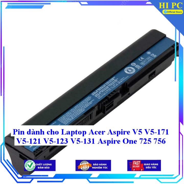 Pin dành cho Laptop Acer Aspire V5 V5-171 V5-121 V5-123 V5-131 Aspire One 725 756 - Hàng Nhập Khẩu