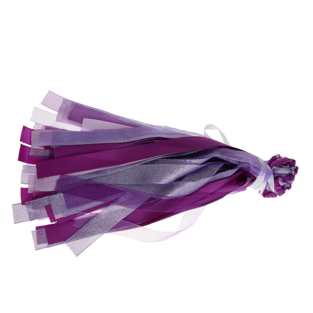 Wedding Satin Ribbon Bunting Banner Tassel Garland Wedding Decor