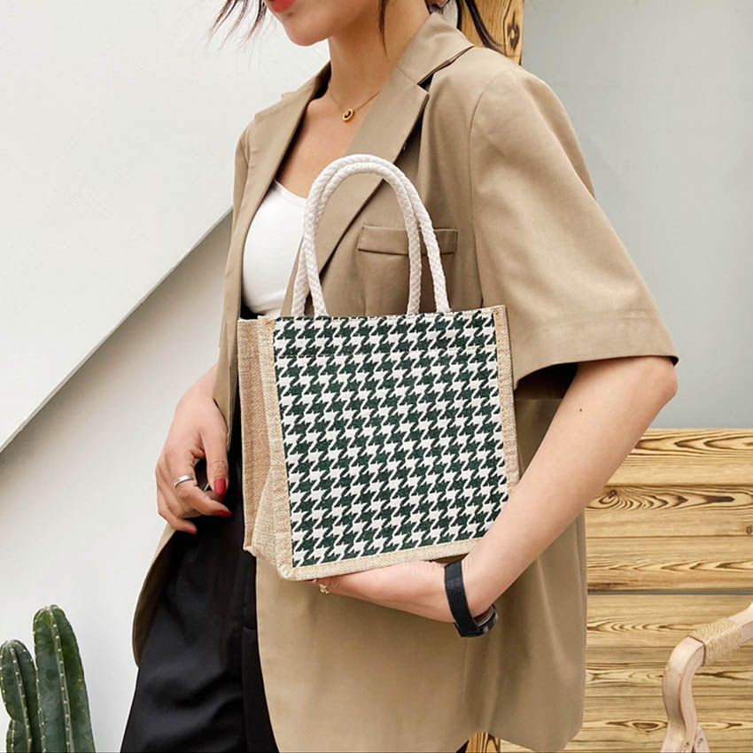 Túi xách nữ dễ thương NASI T1026 túi cói cầm tay đẹp có dây kéo thời trang cho nữ công sở, học sinh