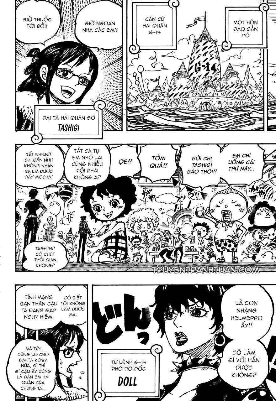 One Piece Chapter 1061 - Trang 9