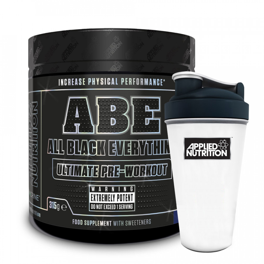 Nước tăng lực Pre-Workout Abe hỗ trợ tăng sức bền sức mạnh đốt mỡ giảm cân vị bò húc &amp; Bình Lắc 700ml