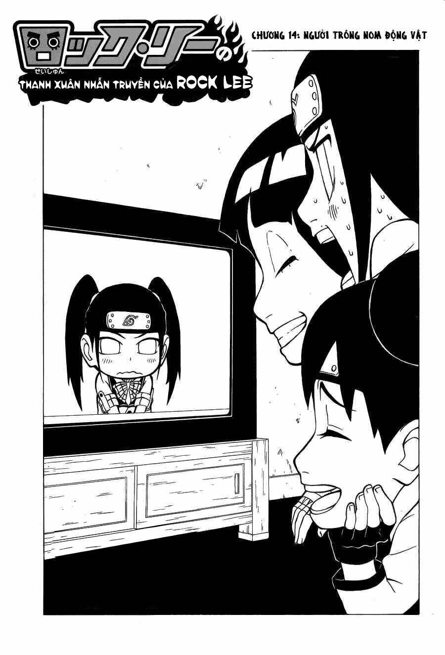 cửu vĩ hồ ly ngoại truyện rock lee chapter 14 1
