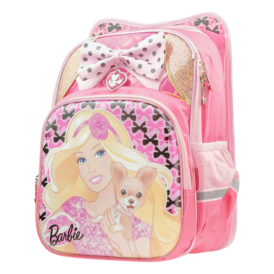 Balo học sinh tiểu học BARBIE BB8086A 30 x 21.5 x 40.5 cm